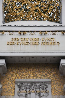 The Seccession Building detail of exterior facade. Photo: Bennett Dean