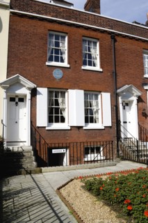 The Charles Dickens Birthplace Museum in Old Commercial Road where he was born in 1812 and lived
