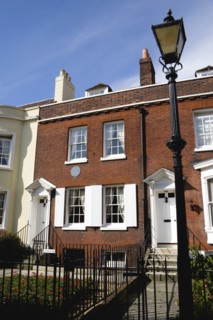 The Charles Dickens Birthplace Museum in Old Commercial Road. He was born here in 1812 and lived