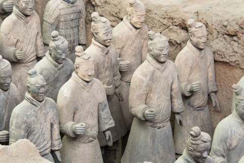 Terracotta army. Photo: Mel Longhurst