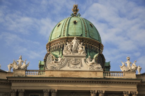 Dome of the Hofburg Palace. Photo: Bennett Dean