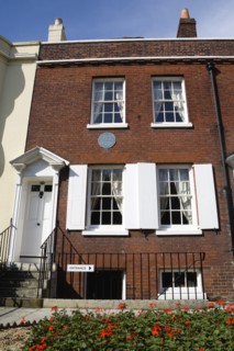 The Charles Dickens Birthplace Museum in Old Commercial Road. He was born here in 1812 and lived