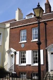 The Charles Dickens Birthplace Museum in Old Commercial Road. He was born here in 1812 and lived