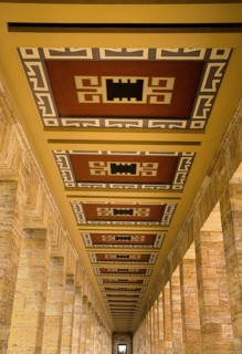 Mausoleum of Mustafa Kemal Ataturk founder of the modern Turkish Republic and first president in