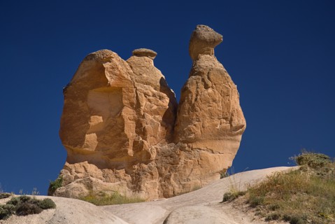The Camel rock formation in Devrent Valley also known as Imaginery Valley or Pink Valley. Photo: