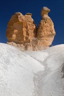 The Camel rock formation in Devrent Valley also known as Imaginery Valley or Pink Valley. Photo: