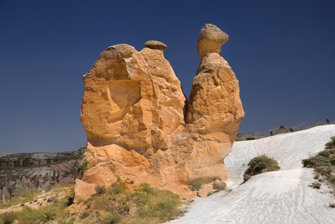 The Camel rock formation in Devrent Valley also known as Imaginery Valley or Pink Valley. Photo: