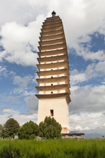 San Ta Si Qianxun Pagoda one of the three pagodas. Photo: Mel Longhurst