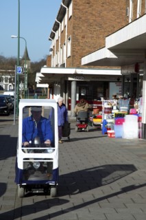 England, West Sussex, Southwick, The Square, Shopping Precinct.