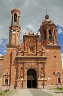 Mexico, Bajio, Zcatecas, Monastery and Church of Guadalupe. 
Photo : Nick Bonetti