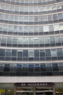 England, London, Westminster.Pimlico Exterior of Millbank Tower offices formerly Vickers Tower
