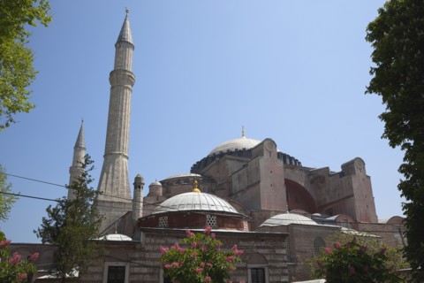Turkey, Istanbul, Sultanahmet Ayasofya Muzesi Hagia Sofia Museum. 
Photo : Stephen Rafferty