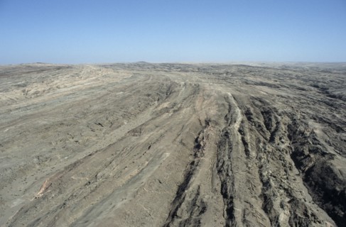 Namibia, North, Landscape, Rocky desert on the border between Northern Namibia and Angola. The