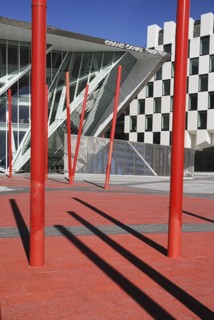 Ireland, County Dublin, Dublin City, Grand Canal Theatre modern 2000 seat auditorium in the