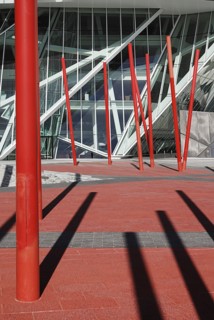 Ireland, County Dublin, Dublin City, Grand Canal Theatre modern 2000 seat auditorium in the
