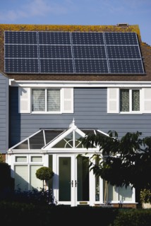 Architecture, Environment, Solar Panels, Alternative Energy Electricity Solar photovoltaic roof