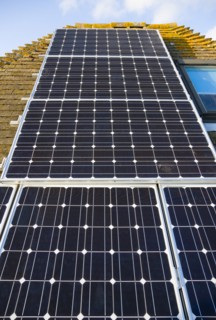 Architecture, Environment, Solar Panels, Alternative Energy Electricity Solar photovoltaic roof
