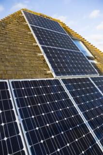 Architecture, Environment, Solar Panels, Alternative Energy Electricity Solar photovoltaic roof