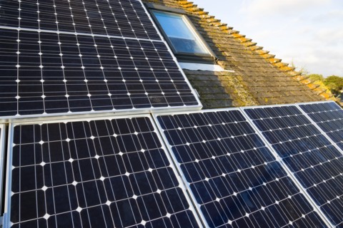 Architecture, Environment, Solar Panels, Alternative Energy Electricity Solar photovoltaic roof