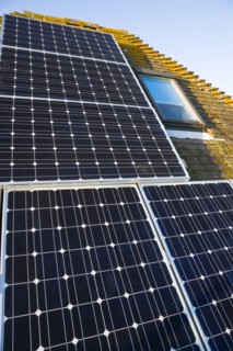 Architecture, Environment, Solar Panels, Alternative Energy Electricity Solar photovoltaic roof