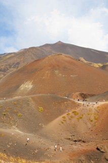 Italy, Sicily, Mount Etna, Volcano. Silvestri Crater. 
Photo : Mel Longhurst