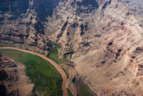 USA, Arizona, Grand Canyon, Aerial view of the western Grand Canyon. 
Photo : Chris Penn