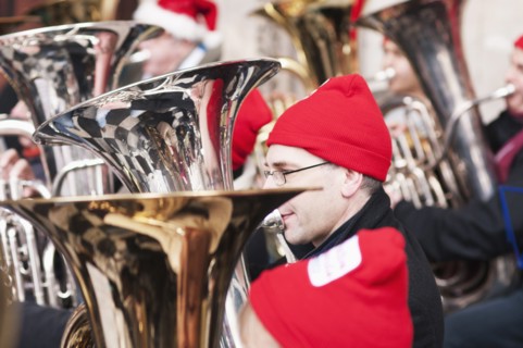 St Pauls Cathedral Tuba Carols an annual Christmas charitable musical performance.