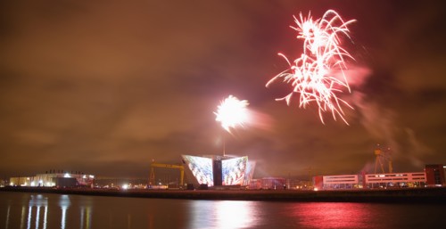 Titanic Quarter Visitor centre designed by Civic Arts & Eric R Kuhne