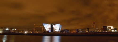 Titanic Quarter Visitor centre designed by Civic Arts & Eric R Kuhne