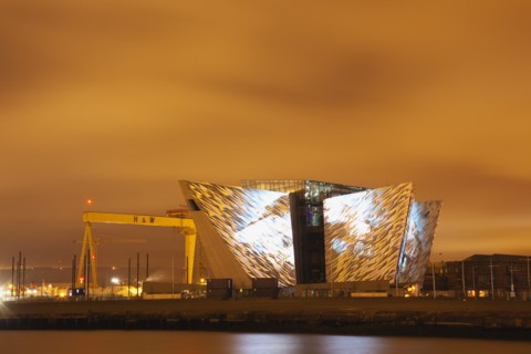 Titanic Quarter Visitor centre designed by Civic Arts & Eric R Kuhne