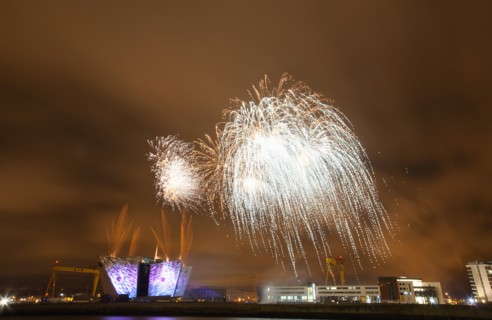 Titanic Quarter Visitor centre designed by Civic Arts & Eric R Kuhne