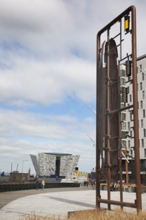 Titanic Quarter Visitor centre designed by Civic Arts & Eric R Kuhne