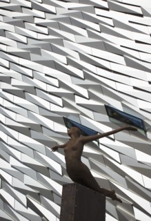 Titanic Quarter Visitor centre designed by Civic Arts & Eric R Kuhne