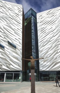 Titanic Quarter Visitor centre designed by Civic Arts & Eric R Kuhne