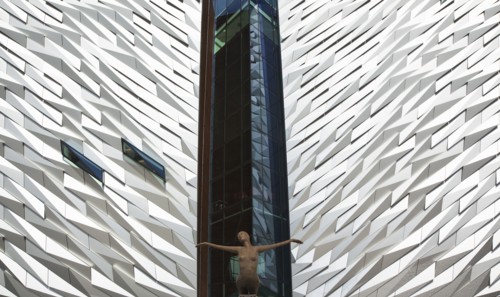 Titanic Quarter Visitor centre designed by Civic Arts & Eric R Kuhne