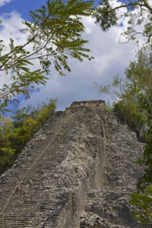 The Nohoch Pyramid.