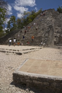 The Nohoch Pyramid.