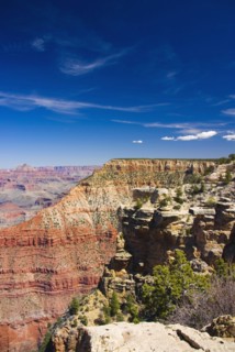 Grand Canyon. View across the Grand Canyon.