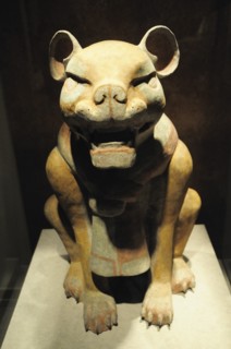 Mexico, Federal District, Mexico City, Museo Nacional de Antropologia Gran Jaguar 200 BC-200 AD..