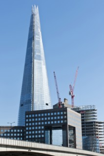 England, London, The Shard London Bridge. The Shard was opened in 2012 and is the tallest building