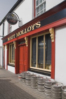 Ireland, County Mayo, Westport, Matt Malloys Pub owned by a member of the Chieftains traditional