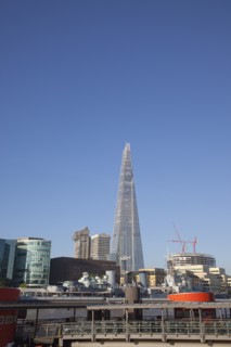 England, London, Southwark southbank The Shard skyscraper designed by Renzo Piano in the citys