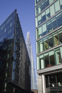England, London, Southwark southbank The Shard skyscraper designed by Renzo Piano in the citys