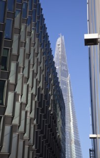 England, London, Southwark southbank The Shard skyscraper designed by Renzo Piano in the citys