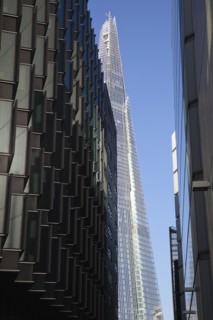 England, London, Southwark southbank The Shard skyscraper designed by Renzo Piano in the citys