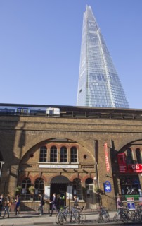 England, London, Southwark southbank The Shard skyscraper designed by Renzo Piano in the citys