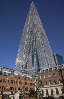 England, London, Southwark southbank The Shard skyscraper designed by Renzo Piano in the citys