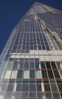 England, London, Southwark southbank The Shard skyscraper designed by Renzo Piano in the citys
