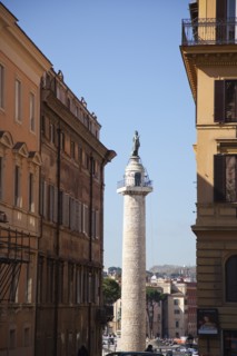 Italy, Lazio, Rome, Trajans Column near Quirinal Hill. 
Photo Stephen Rafferty / Eye Ubiquitous