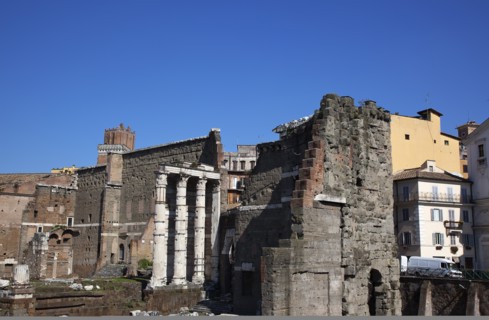 Italy, Lazio, Rome, Trajans Forum ruins. 
Photo Stephen Rafferty / Eye Ubiquitous